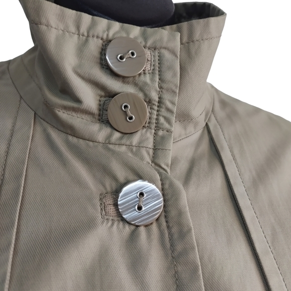 Mossimo Women's Beige Trench Coat Size M - Picture 6 of 12